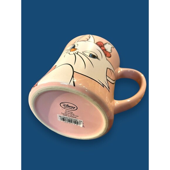 Disney Stores Exclusive Marie The Aristocats Mug Cat Kitten Coffee Mug 16 Oz New - Picture 5 of 5